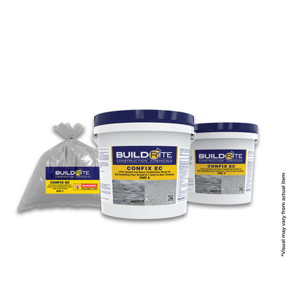 BUILDRITE CONFIX EC - 3-Part Cement and Epoxy Combination Mortar for Self-smoothing Floor Screed of 1.5 to 3mm Thickness