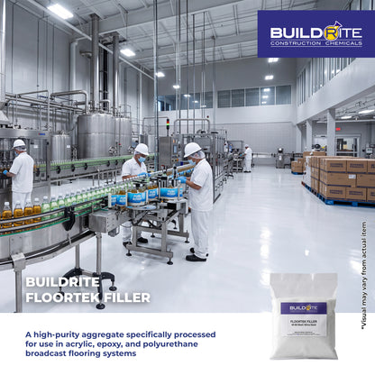 BUILDRITE FLOORTEK FILLER - Sand for Broadcast Flooring Systems