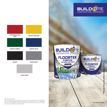 BUILDRITE FLOORTEK FORTEX - Epoxy Based Floor Coating