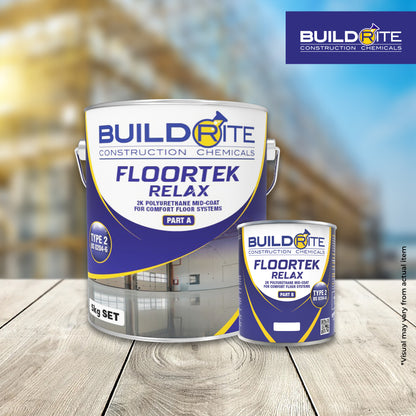 BUILDRITE FLOORTEK RELAX - 2K Polyurethane Mid-coat for Comfort Floor Systems