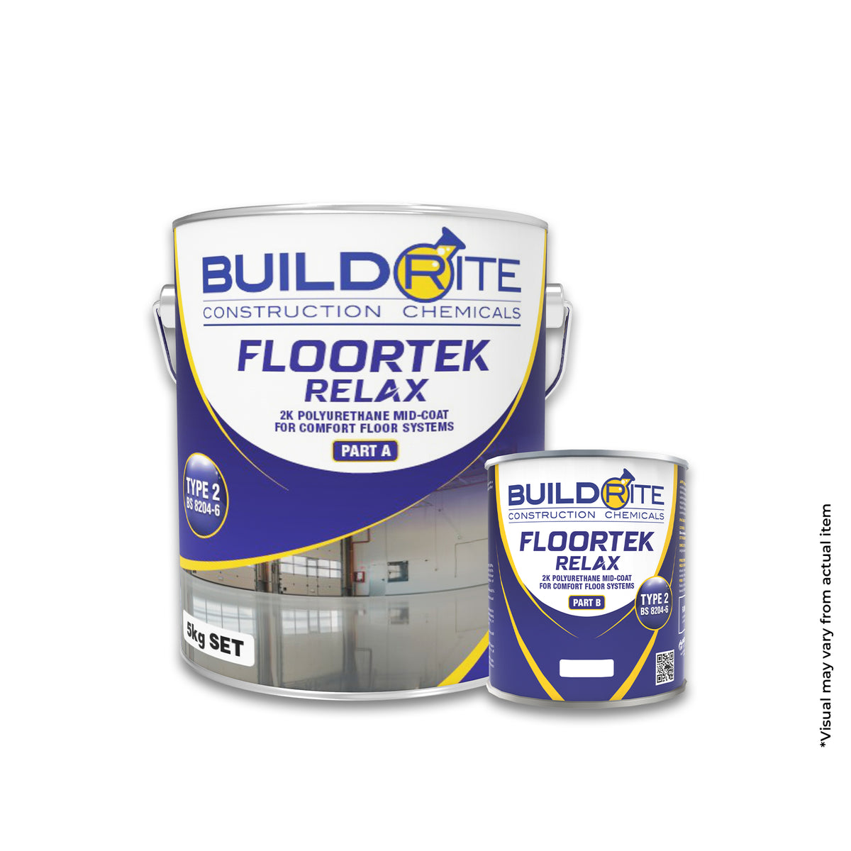 BUILDRITE FLOORTEK RELAX - 2K Polyurethane Mid-coat for Comfort Floor Systems