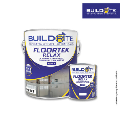 BUILDRITE FLOORTEK RELAX - 2K Polyurethane Mid-coat for Comfort Floor Systems