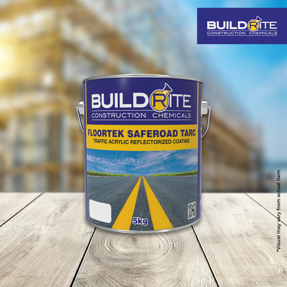 BUILDRITE FLOORTEK SAFEROAD TARC - Traffic Acrylic Reflectorized Coating