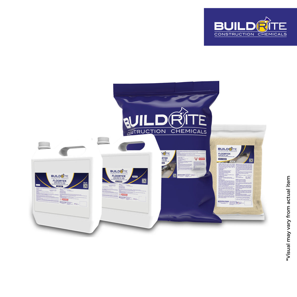 BUILDRITE FLOORTEK UNICRETE MD - Thick Polyurethane Mortar Medium Build 3-5 MM