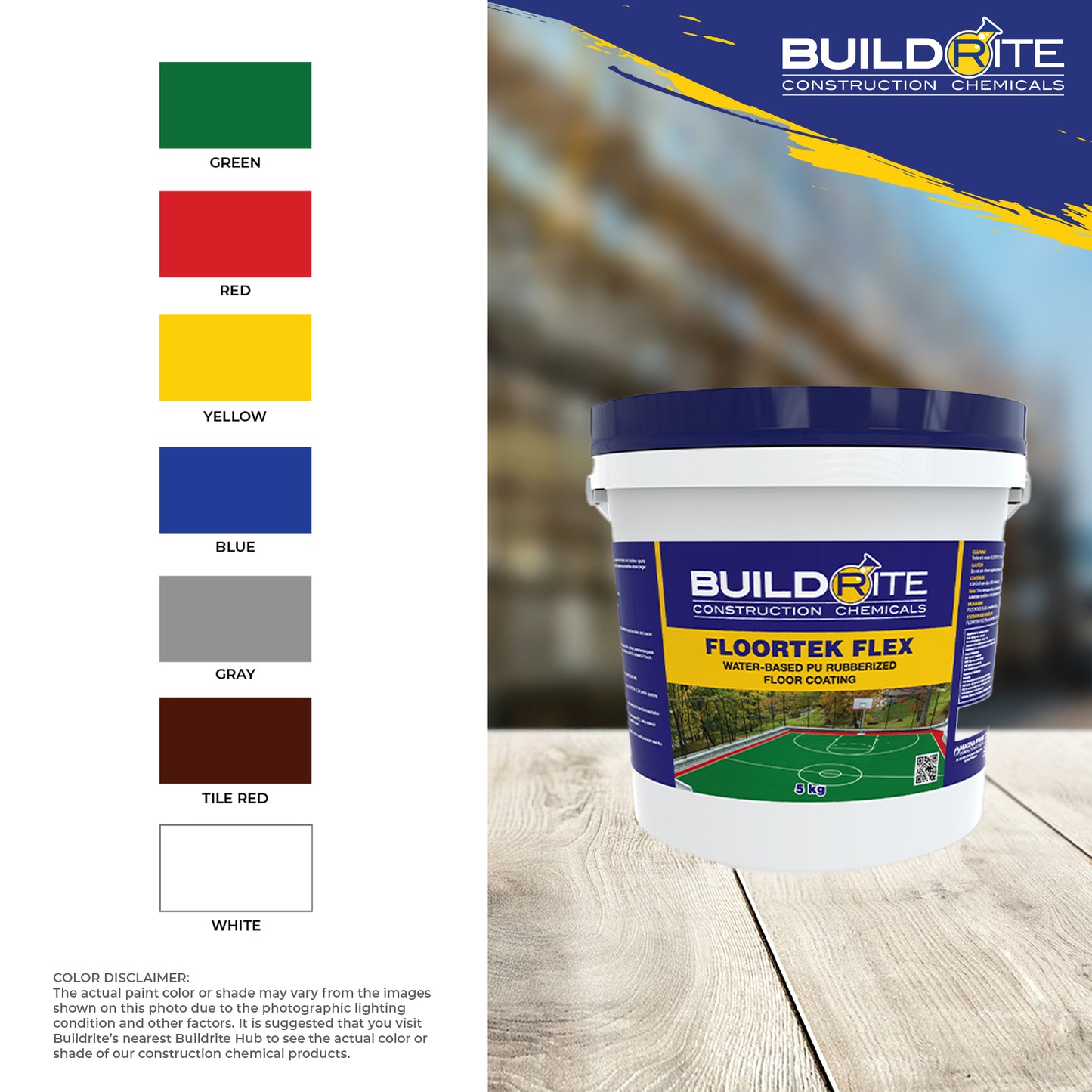 BUILDRITE FLOORTEK FLEX (Blue) gallon