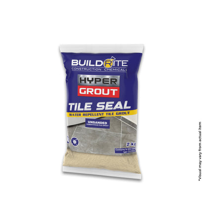 BUILDRITE HYPERGROUT TILE SEAL 2KG - Water Repellent Tile Grout