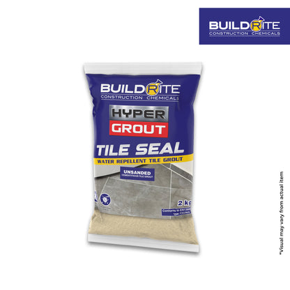 BUILDRITE HYPERGROUT TILE SEAL 2KG - Water Repellent Tile Grout