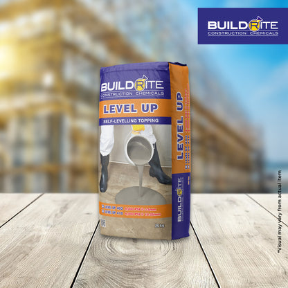 BUILDRITE LEVEL UP 410 - Self-Leveling Compound 10-25mm Thickness at 4000 psi