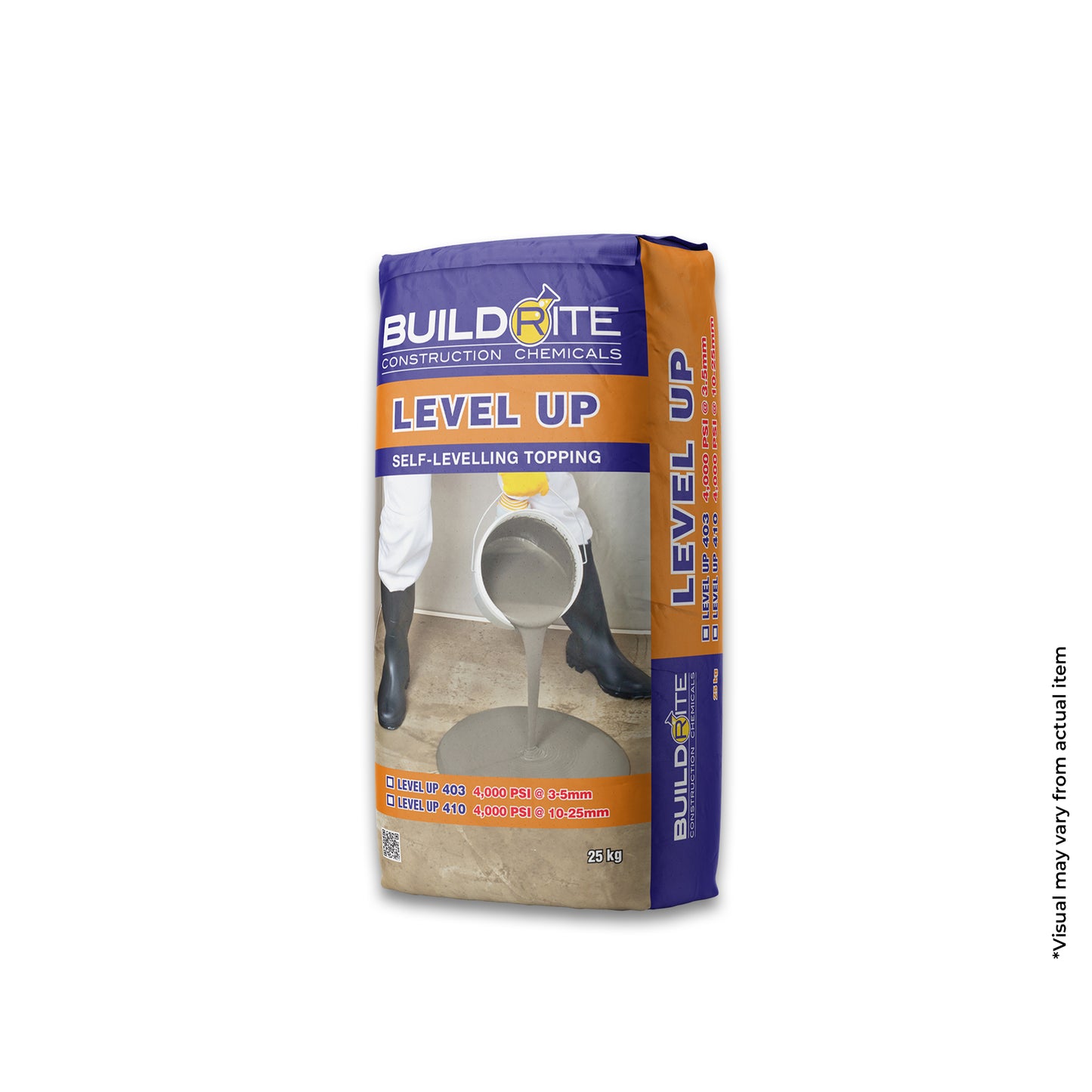 BUILDRITE LEVEL UP 403 - Self-Leveling Compound 3-5mm Thickness at 4000 psi