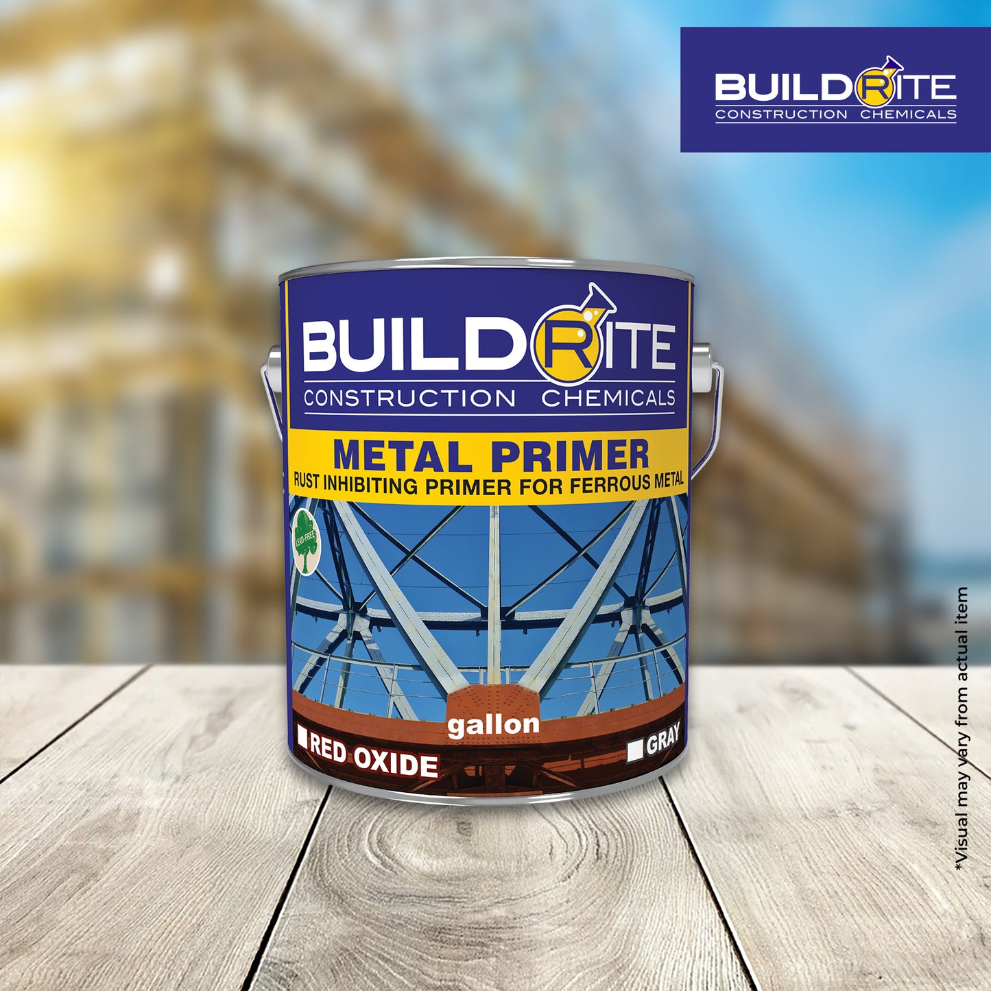 BUILDRITE METAL PRIMER - Rust Inhibiting Primer for Ferrous Metal