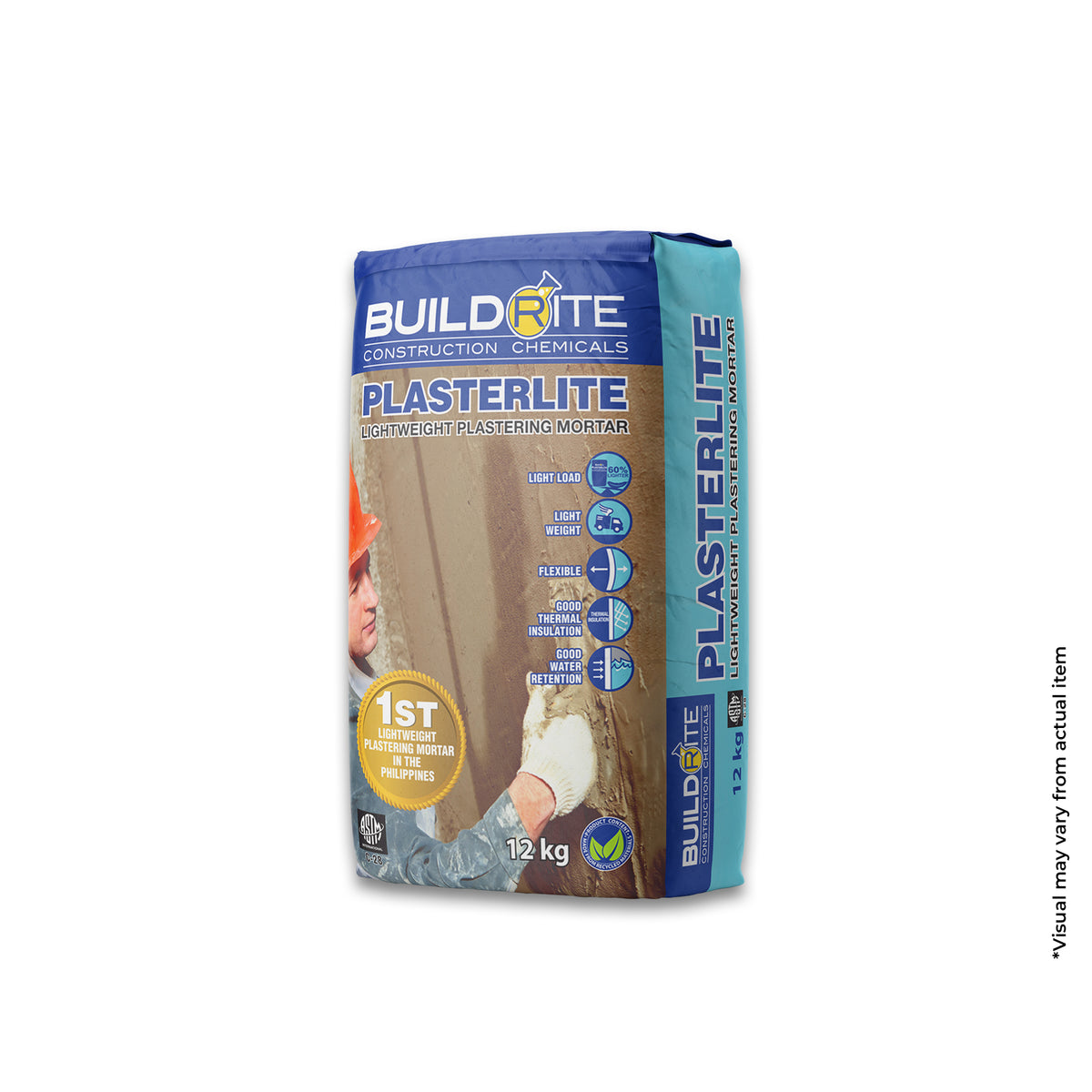 BUILDRITE PLASTERLITE - Lightweight Plastering Mortar