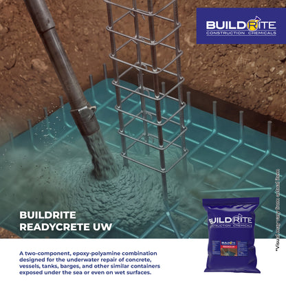 BUILDRITE READYCRETE UW 1 - Two Component Underwater Epoxy Putty