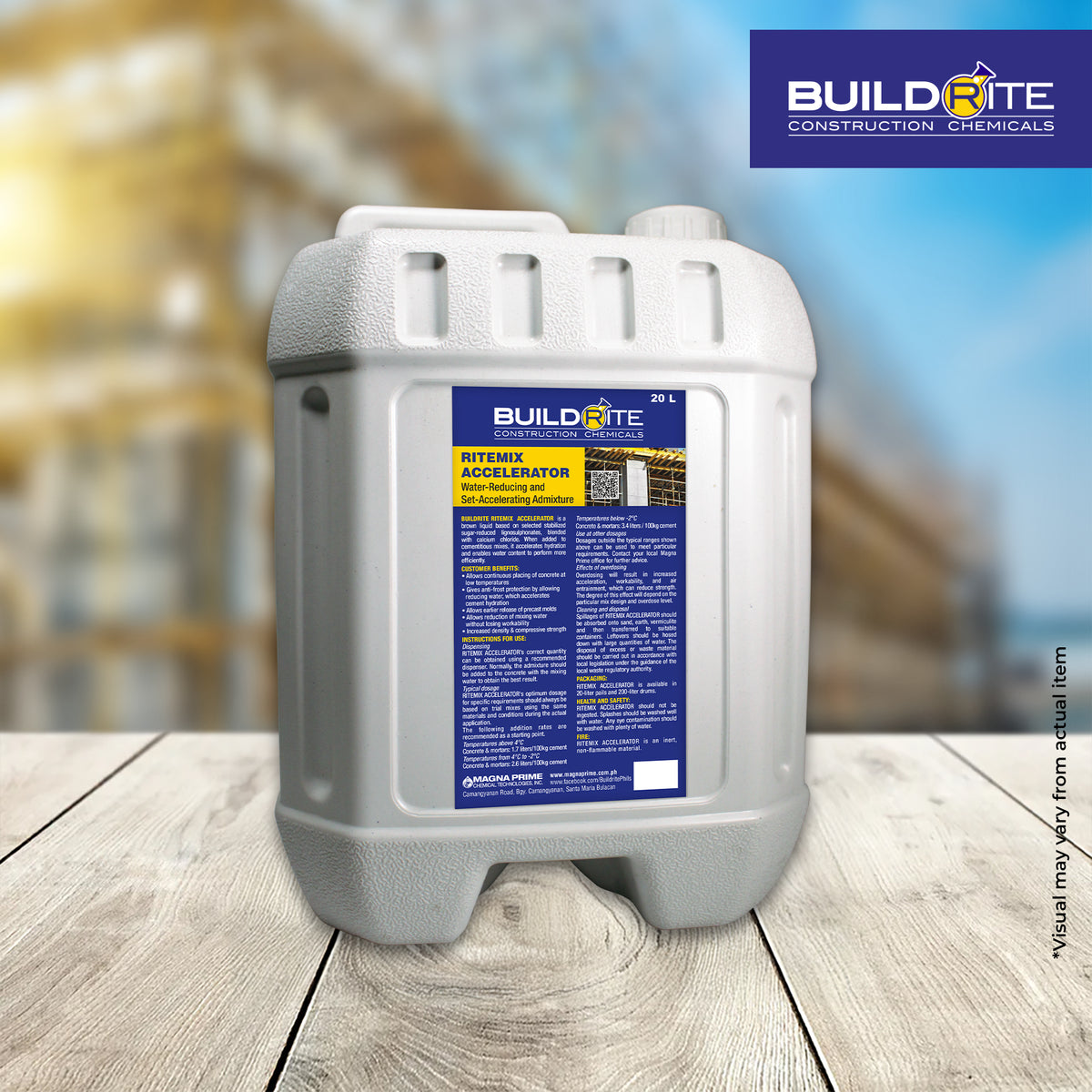 BUILDRITE RITEMIX ACCELERATOR - Accelerating Admixture