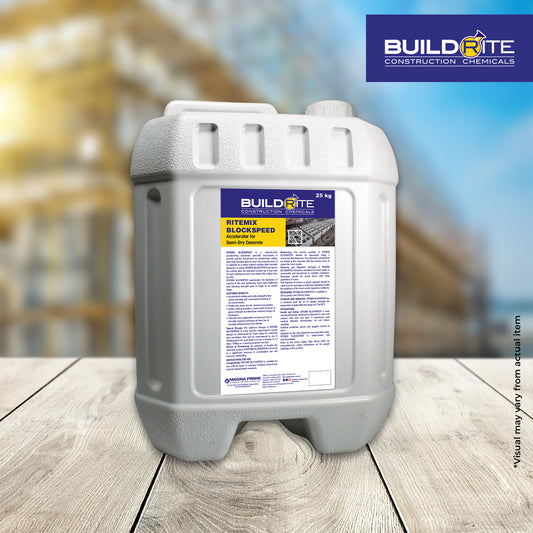 BUILDRITE RITEMIX BLOCKSPEED - Accelerator for Semi-Dry Concrete