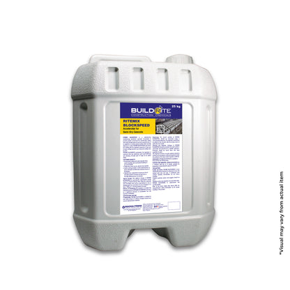 BUILDRITE RITEMIX BLOCKSPEED - Accelerator for Semi-Dry Concrete