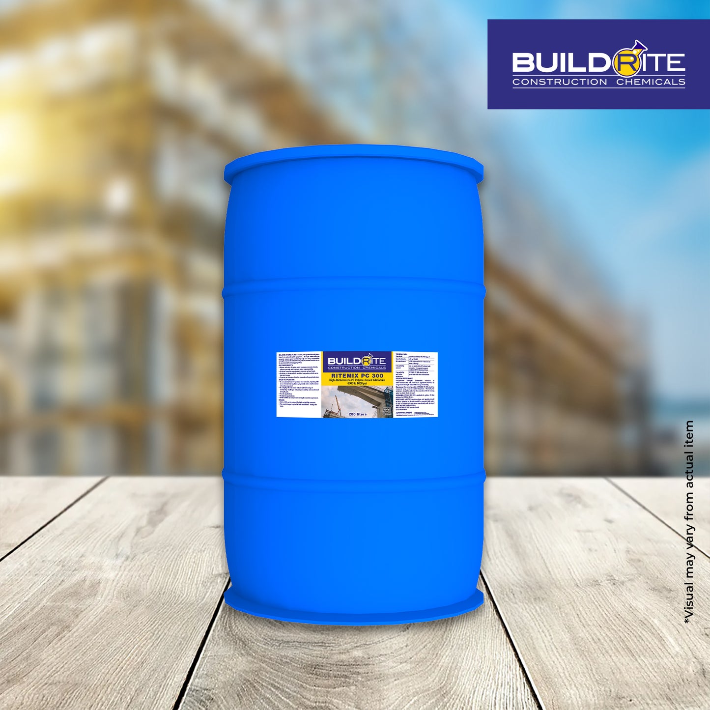 BUILDRITE RITEMIX PC 300 - High-Performance PC Polymer-based Admixture 7,000-8,000 psi