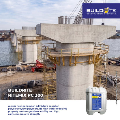 BUILDRITE RITEMIX PC 300 - High-Performance PC Polymer-based Admixture 7,000-8,000 psi