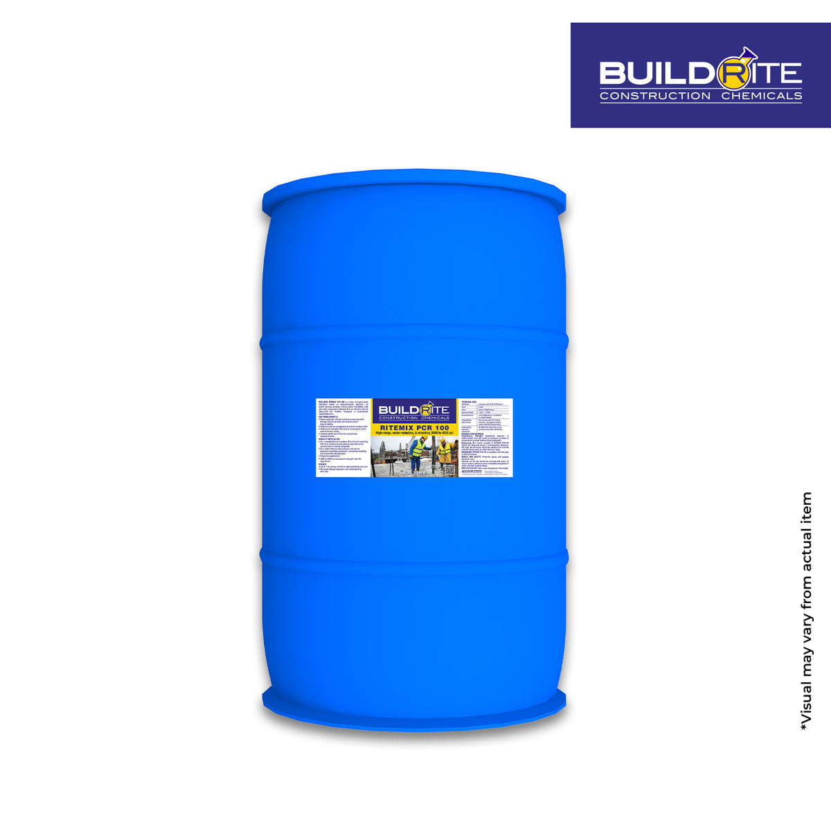 BUILDRITE RITEMIX PCR 100 200L - High Range Water Reducing and Retardi ...