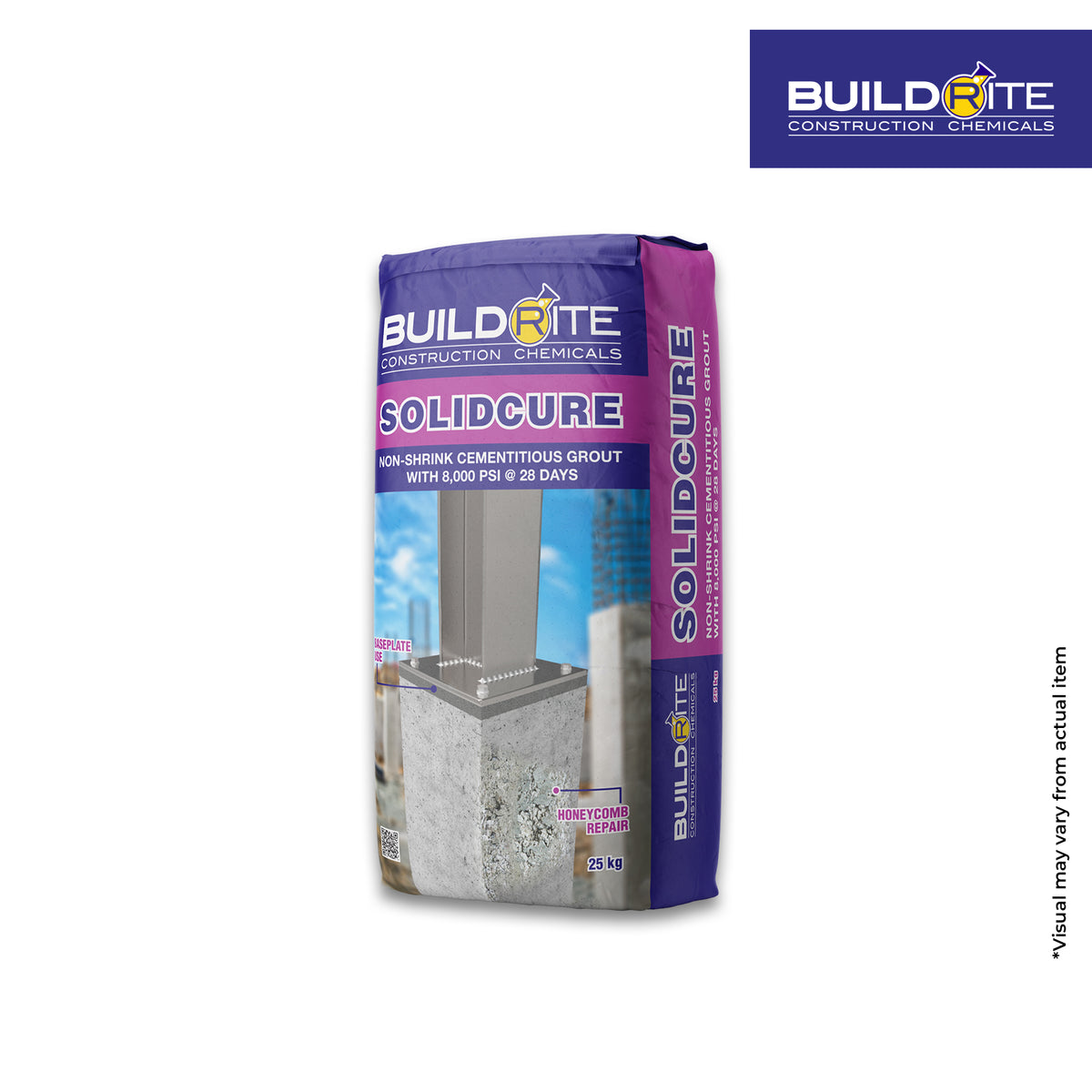 BUILDRITE SOLIDCURE - Non-Shrink Self Leveling Cementitious Grout