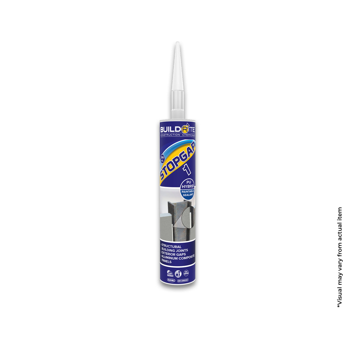 BUILDRITE STOPGAP 1 - PU Hybrid Paintable Sealant