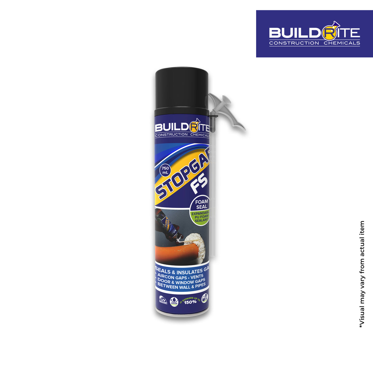 BUILDRITE STOPGAP FS FOAM SEAL - Expandable PU Foam Sealant
