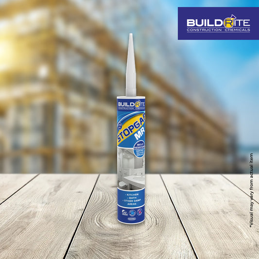 BUILDRITE STOPGAP MR - Mold Resistant Sanitary Solicone Sealant