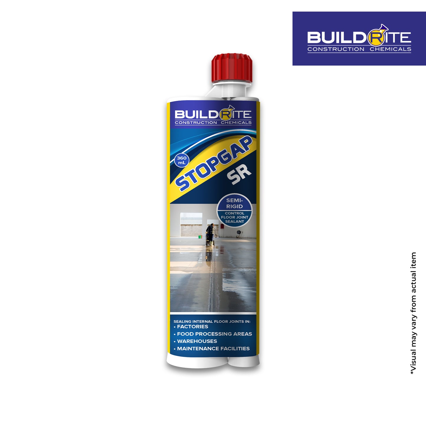 BUILDRITE STOPGAP SR - Semi-Rigid Control Floor Joint Sealant