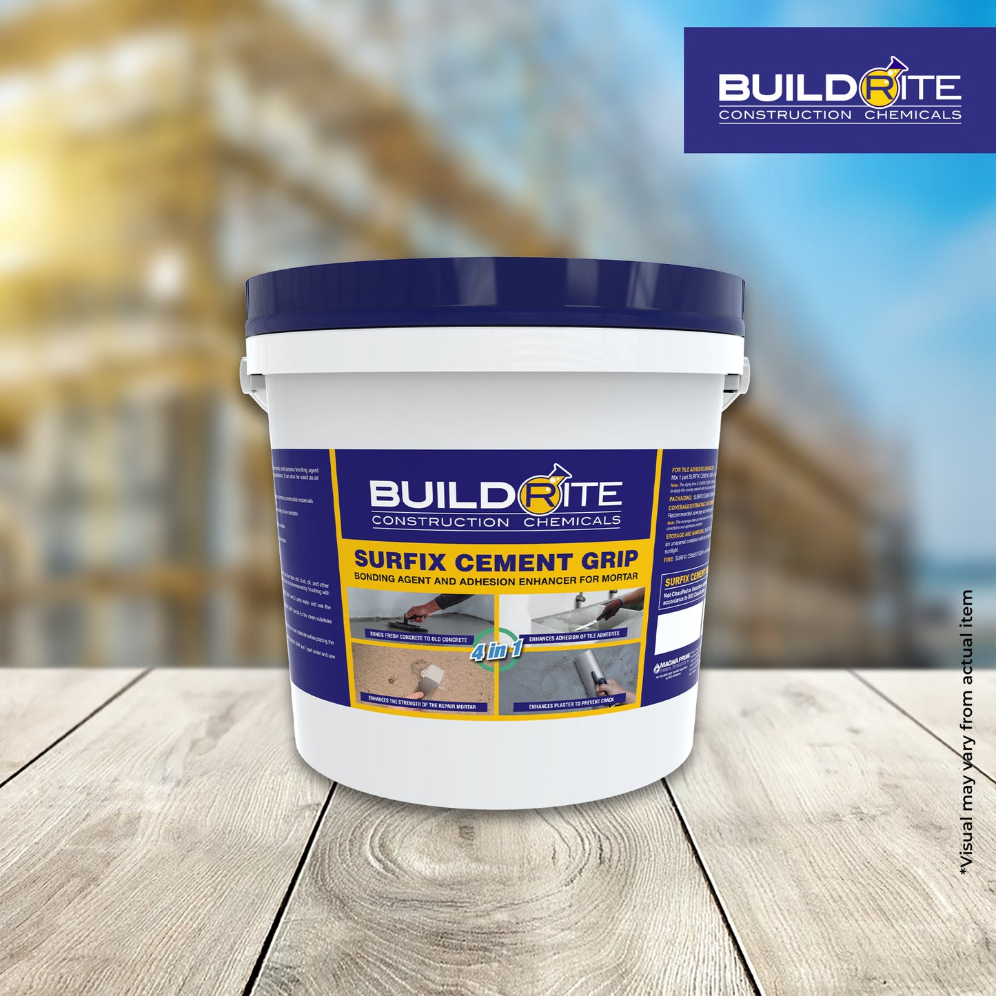 BUILDRITE SURFIX CEMENT GRIP 1GL - Acrylic Based Bonding Agent