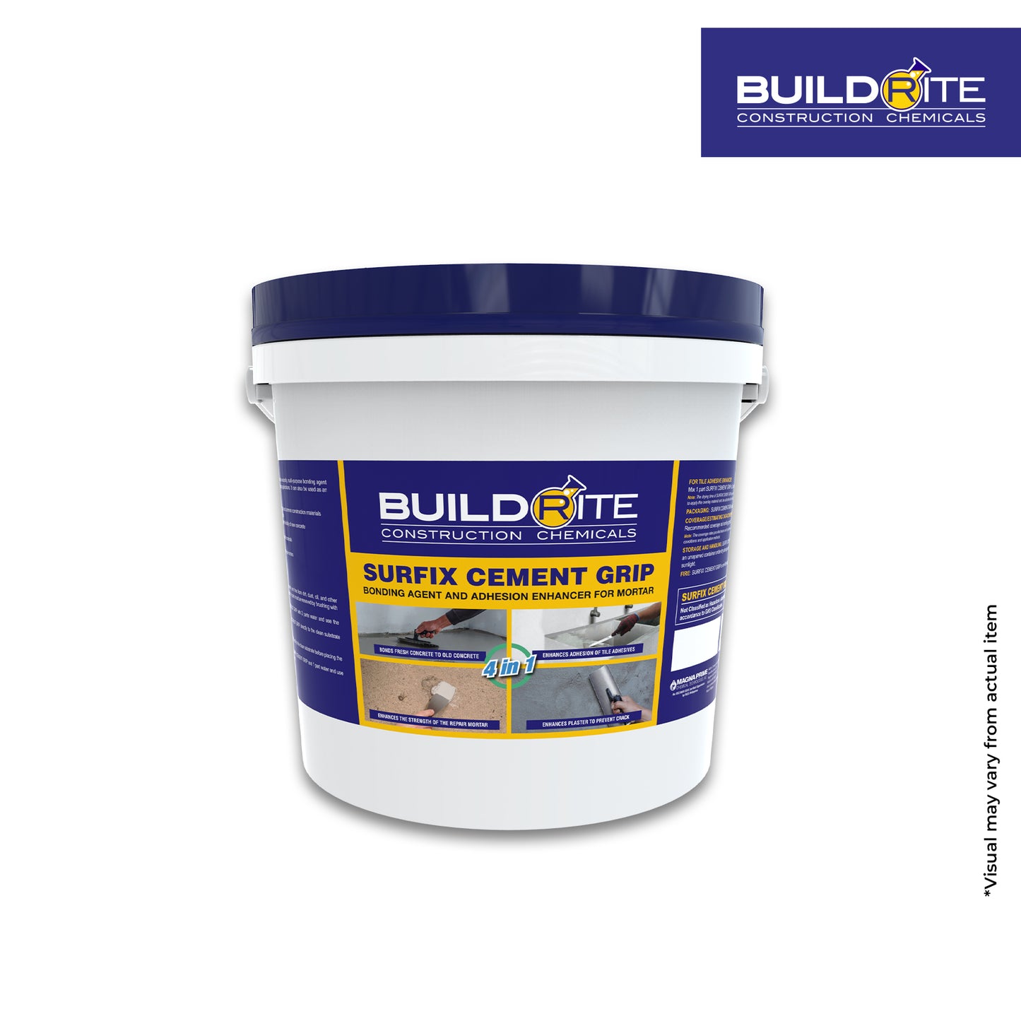 BUILDRITE SURFIX CEMENT GRIP 1GL - Acrylic Based Bonding Agent