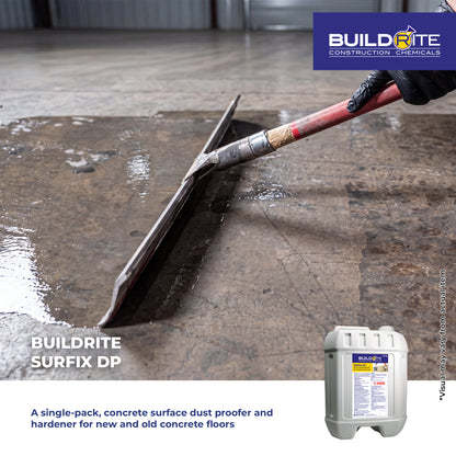 BUILDRITE SURFIX DP - Liquid Dust Proofer and Hardener and for Concrete