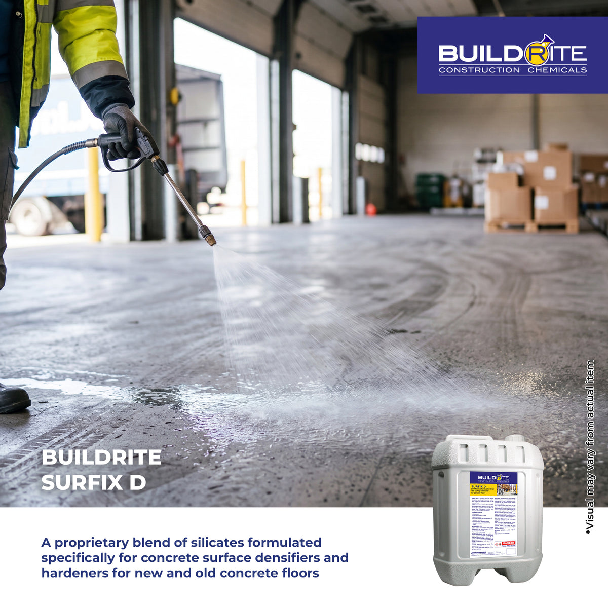 BUILDRITE SURFIX D - Concrete Surface Densifier