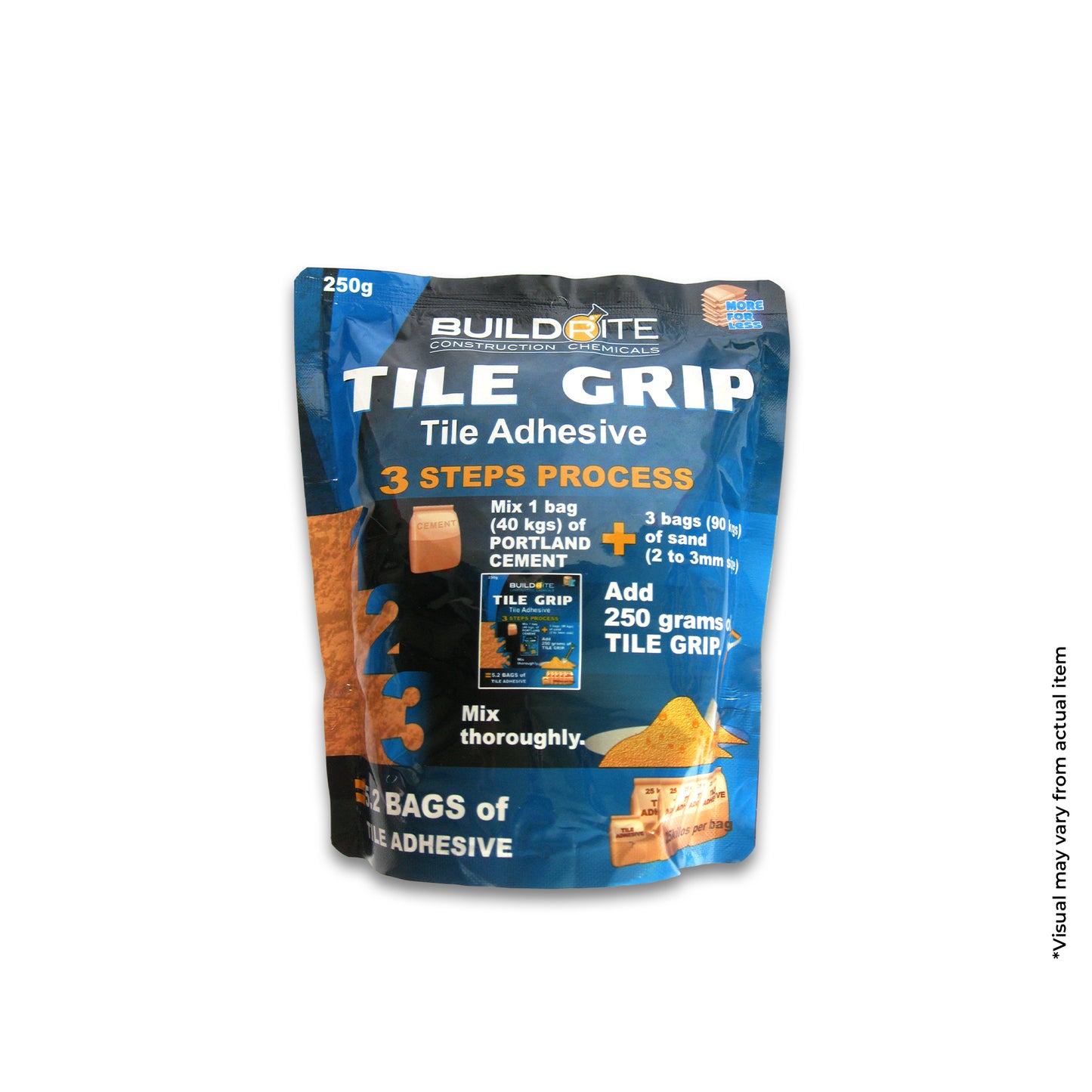 BUILDRITE TILE GRIP - Ceramic Tile Adhesive Additive