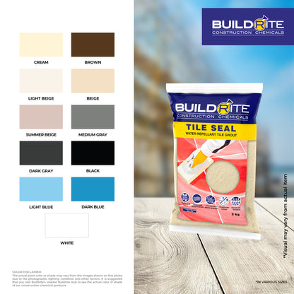 BUILDRITE TILE SEAL - Water Repellant Tile Grout