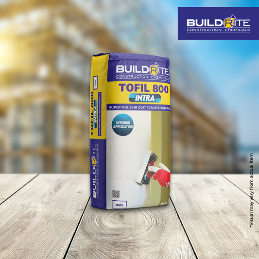 BUILDRITE TOFIL 800 INTRA - Super Fine Skim Coat for Interior Walls