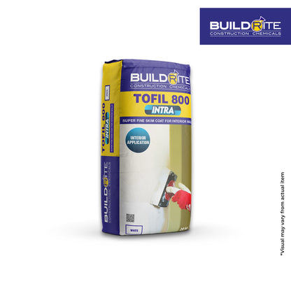 BUILDRITE TOFIL 800 INTRA - Super Fine Skim Coat for Interior Walls