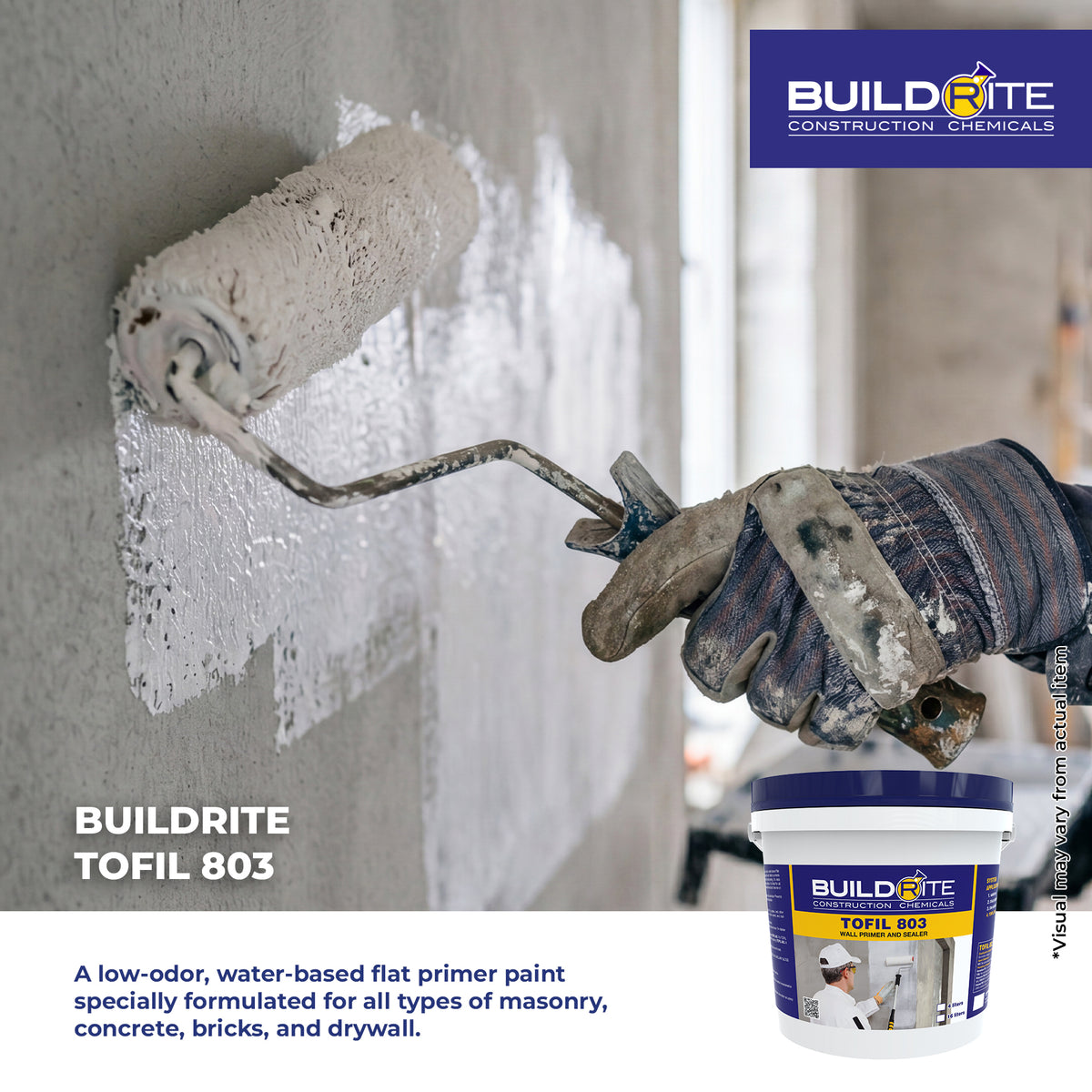 BUILDRITE TOFIL 803 - Alkali and Efflorescence-Resistant Primer and Sealer