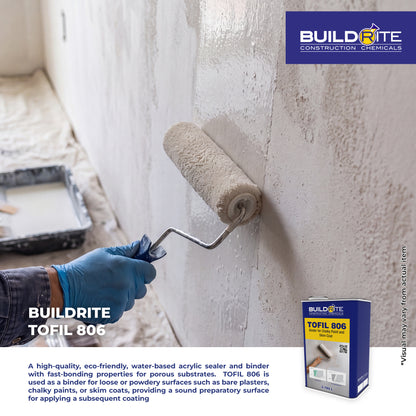 BUILDRITE TOFIL 806 - Water-Based Binder for Chalky Paint and Skim Coat