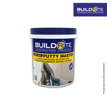 BUILDRITE TOFIL 807 PUTTY MASTER - Putty for Filling, Patching, and Build Up of Concrete, Drywall, or Wood
