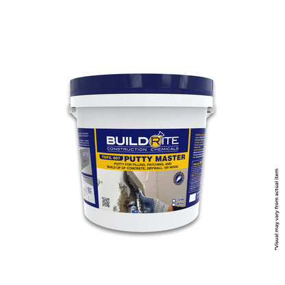 BUILDRITE TOFIL 807 PUTTY MASTER - Putty for Filling, Patching, and Build Up of Concrete, Drywall, or Wood
