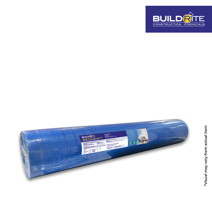 BUILDRITE TOFIL 814 CRACK BLOCKER 1M X 50M - Alkali-Resistant Coated Fiberglass Mesh