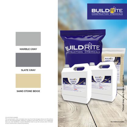 BUILDRITE FLOORTEK UNICRETE MD - Thick Polyurethane Mortar Medium Build 3-5 MM