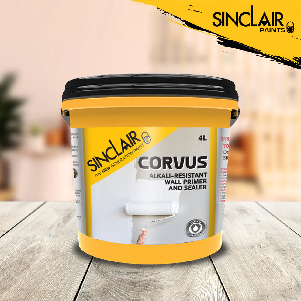 SINCLAIR CORVUS 4L - Alkali-Resistant Wall Primer and Sealer – Magna ...