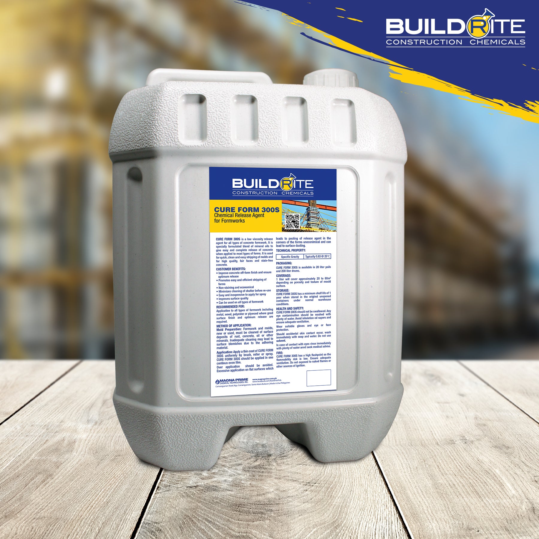 BUILDRITE CUREFORM 300S (20 Liter)