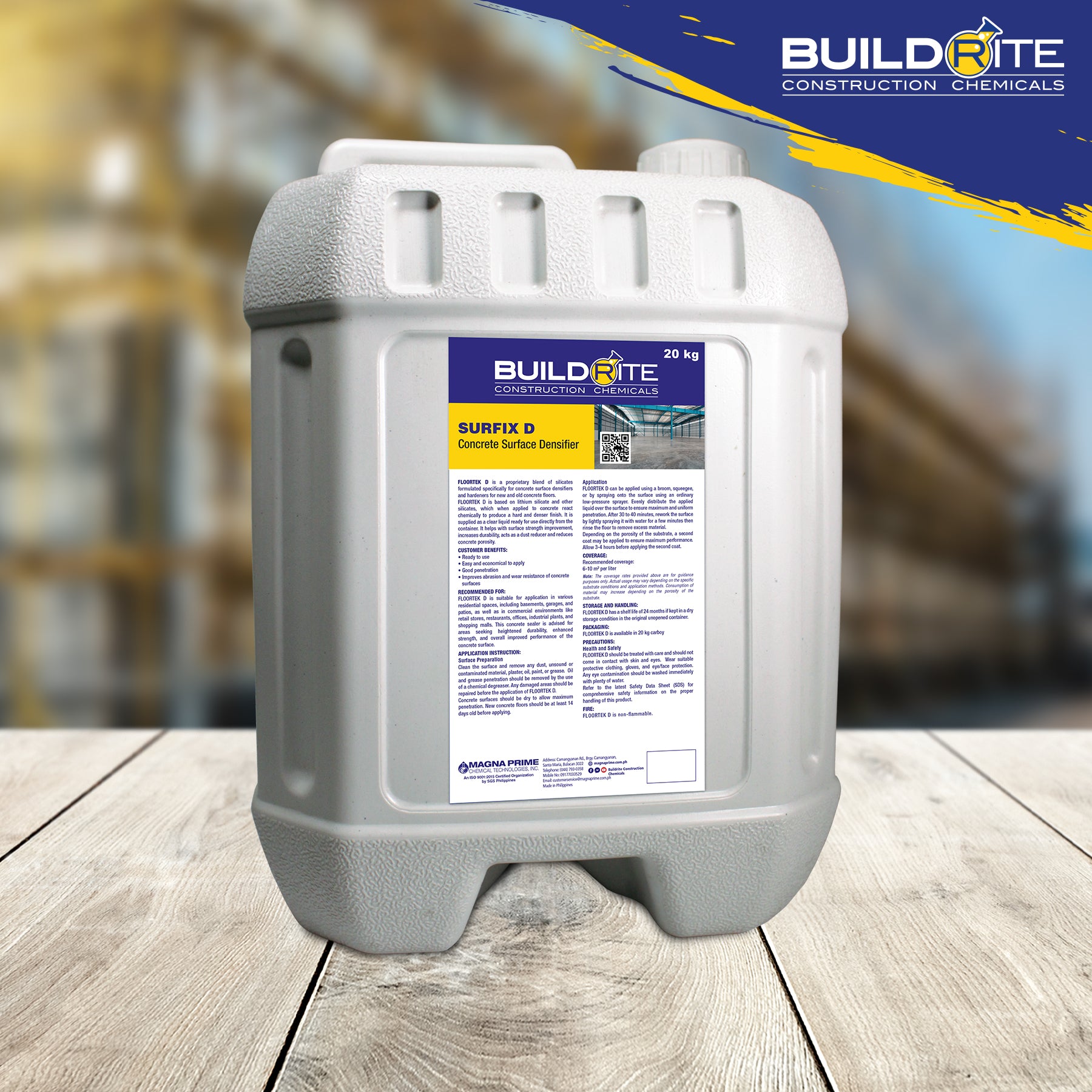 BUILDRITE SURFIX D- 20Kg