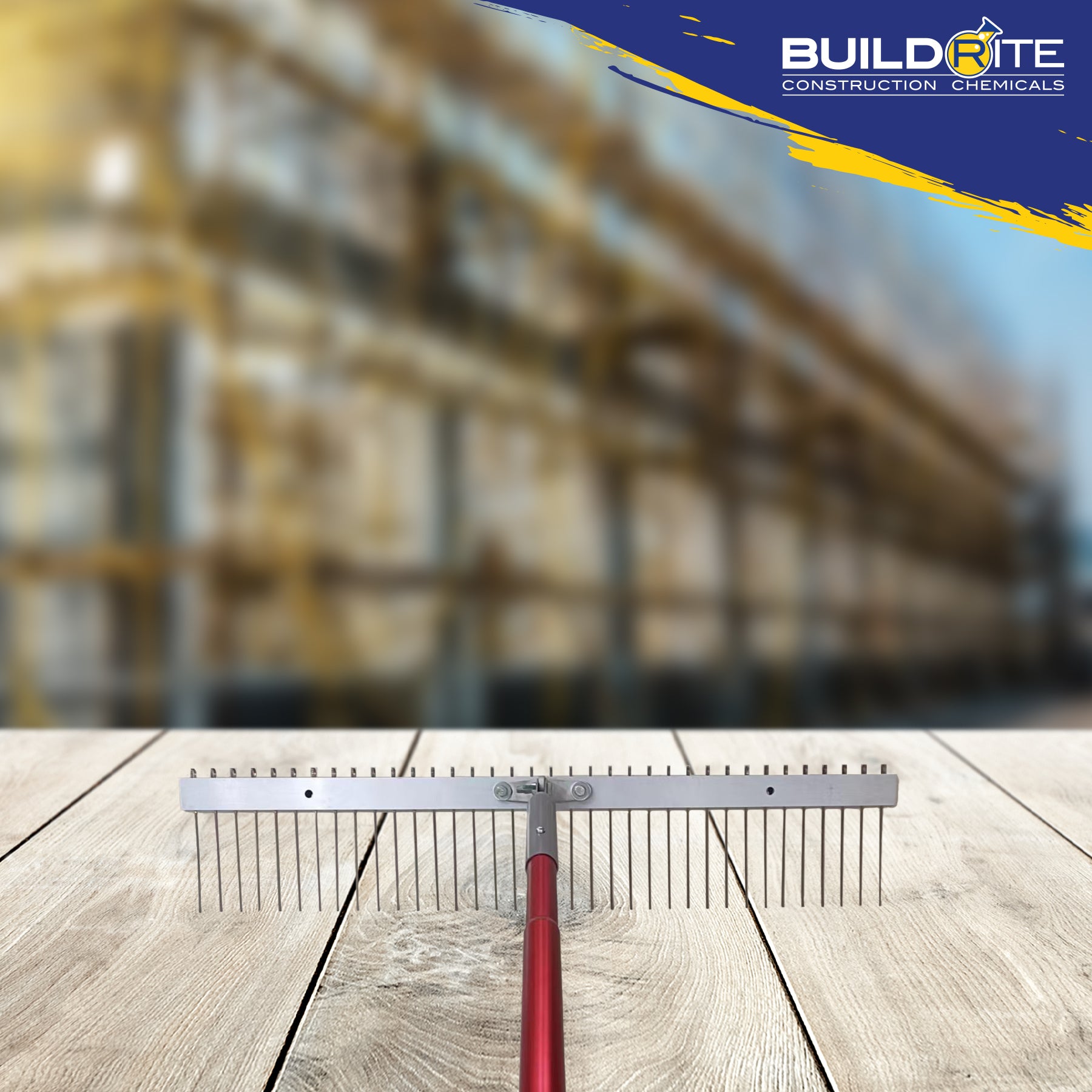 BUILDRITE SPECIALTY TOOLS FLAT WIRE TEXTURE BROOM