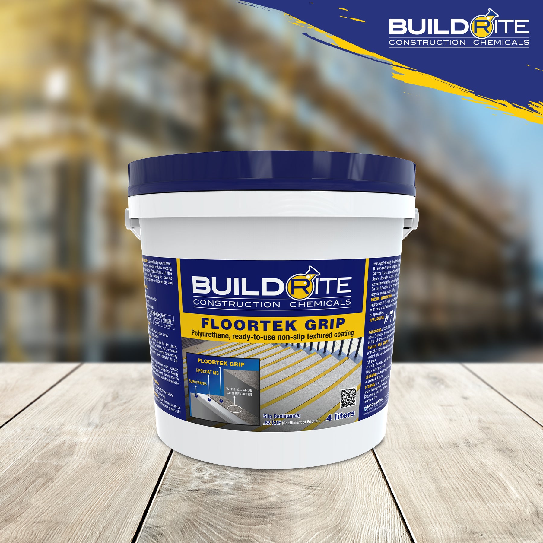 BUILDRITE FLOORTEK GRIP GALLON