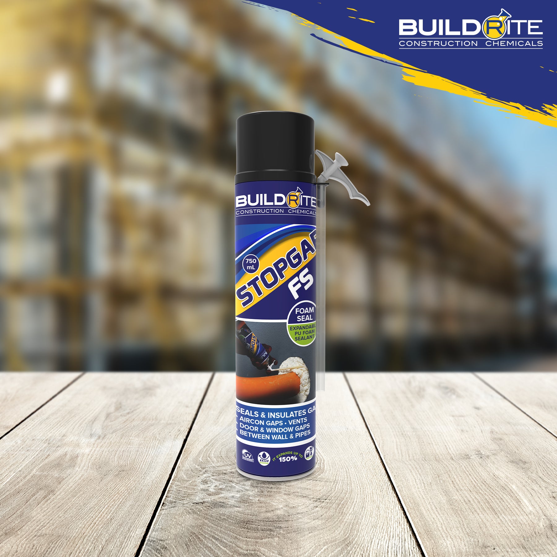 BUILDRITE STOPGAP FS FOAM SEAL 750 ml