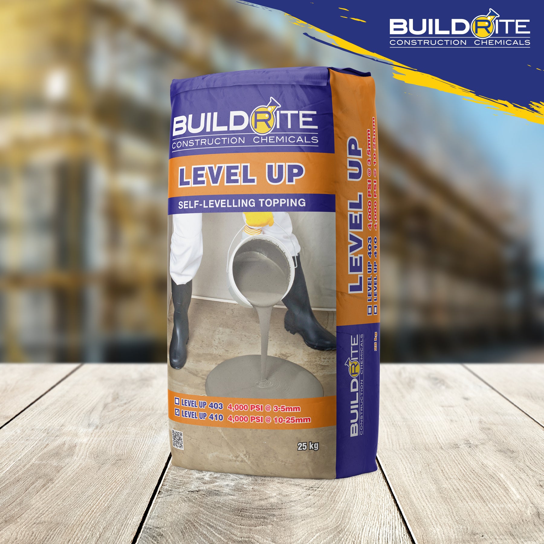 BUILDRITE LEVEL UP 410 25Kg/bag