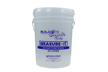 BUILDRITE SPECIALTY TOOLS MEASURE-IT MIXING CONTAINER 32L