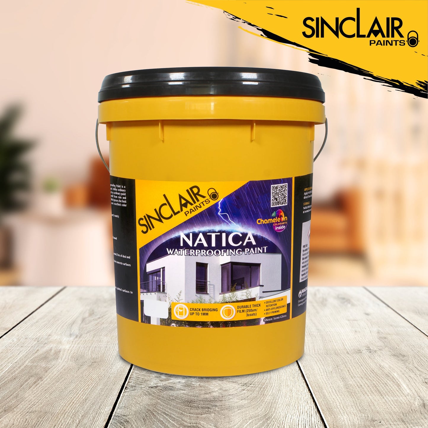 SINCLAIR NATICA WATERPROOFING PAINT Mapple Syrup 2776D